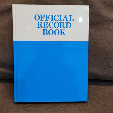 Record Book 